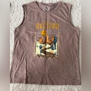 SHEIN Brown Tank Top